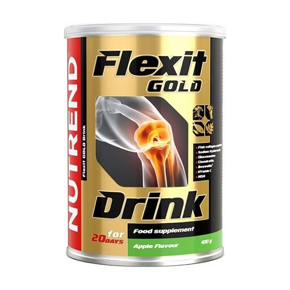 Хондропротектор Nutrend Flexit Gold Drink Apple в порошку, 400 г